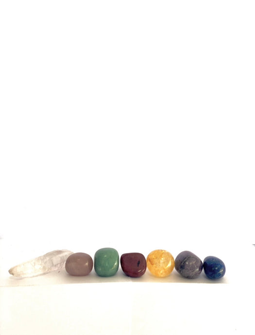 Chakra crystal set