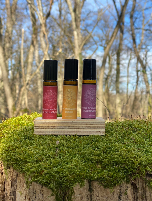 Pain/Boost/Sensual Aromatherapy Roller Set