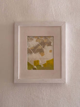 Beautiful original abstract landscape painting of yellows and green